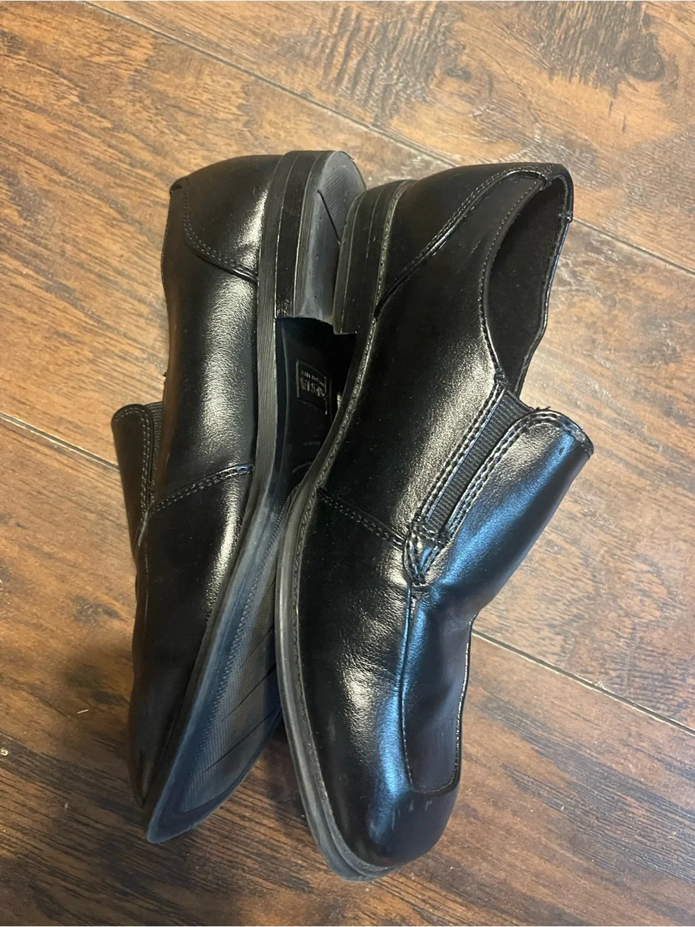 Sonoma Boys' Black Slip-On Dress Shoes